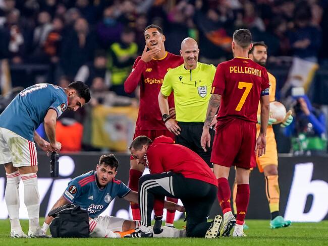 Europa League: Santiago Gimenéz cayó ante La Roma