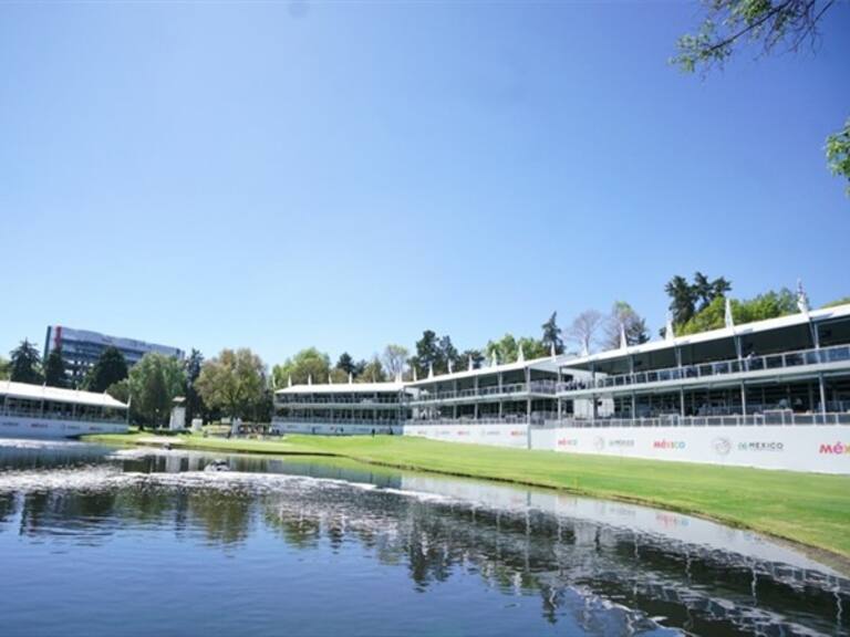 Todo listo para el World Golf Championship México . Foto: Regina Cortina