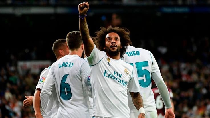 Real Madrid supera al Eibar en el Bernabéu