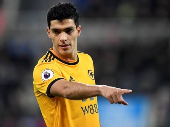 Raúl Jiménez se lesionó en el calentamiento del partido de los Wolves