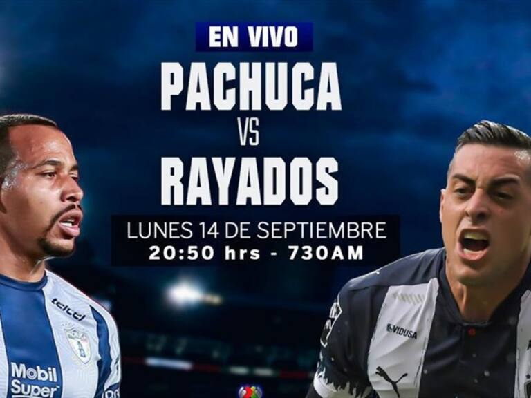 Pachuca vs Rayados. Foto: Wdeportes