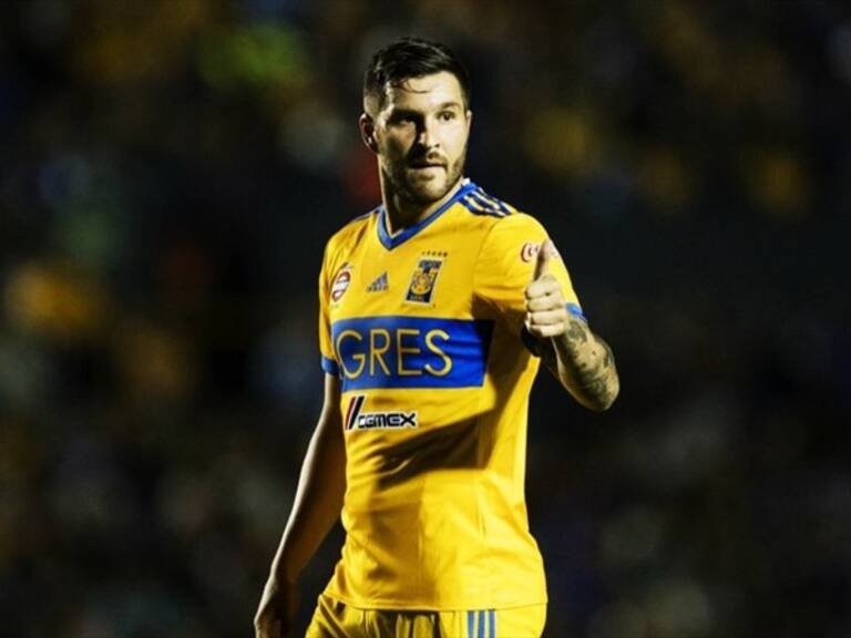 Gignac durante partido ante Toluca. Foto: