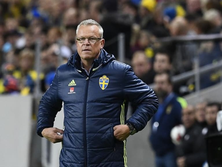 Janne Andersson, DT de Suecia. Foto: Getty Images