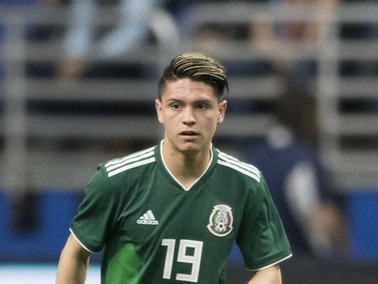 Jonathan González en su debut con el Tri. Foto: Getty Images