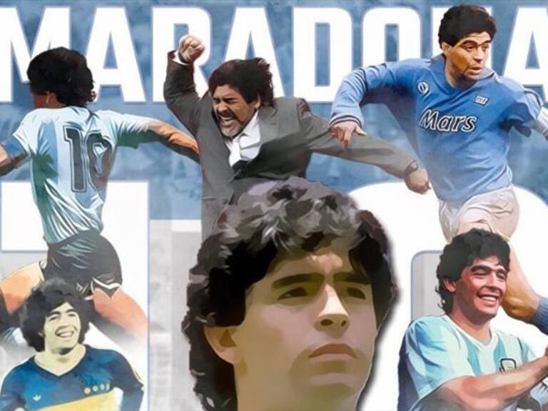 Diego Armando Maradona. Foto: Wdeportes