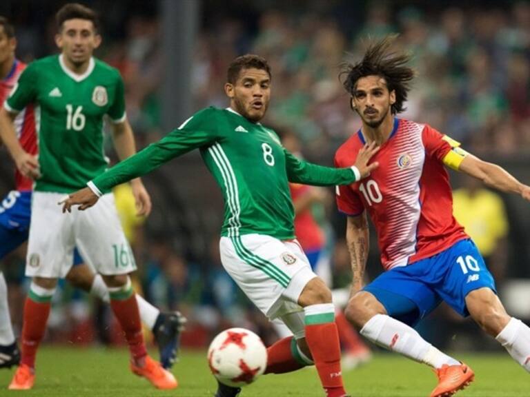 México vs Costa Rica. Foto: W Deportes