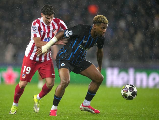 Atlético de Madrid empata con Brujas sin Obed Vargas