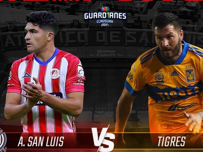 San Luis vs Tigres . Foto: Wdeportes
