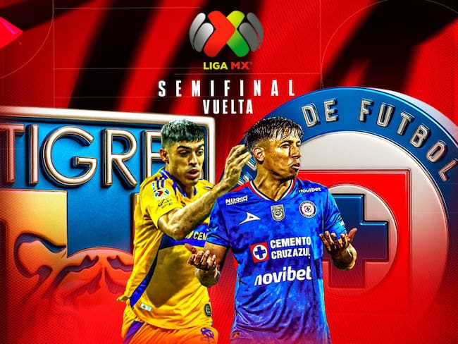 Cruz Azul vs Tigres: EN VIVO, dónde, cuándo y a qué hora ver la vuelta de las Semifinales Apertura 2025 Liga MX
