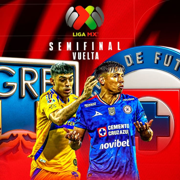 Cruz Azul vs Tigres: EN VIVO, dónde, cuándo y a qué hora ver la vuelta de las Semifinales Apertura 2025 Liga MX