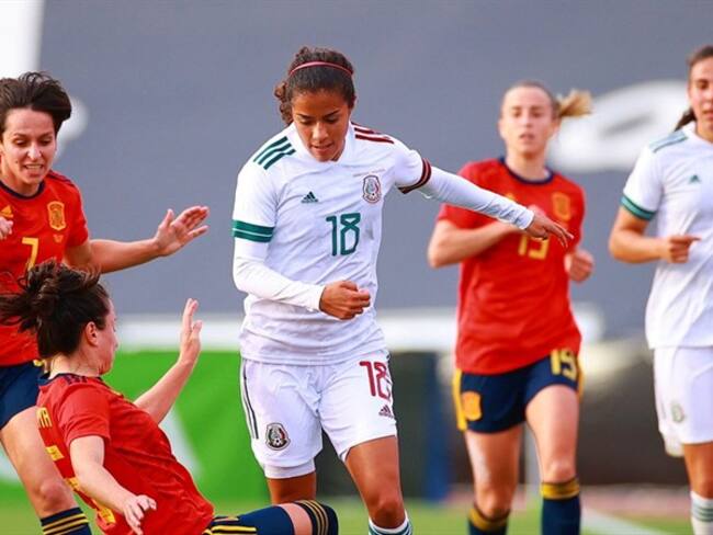 Selección Mexicana Femenil cayó por goleada ante España