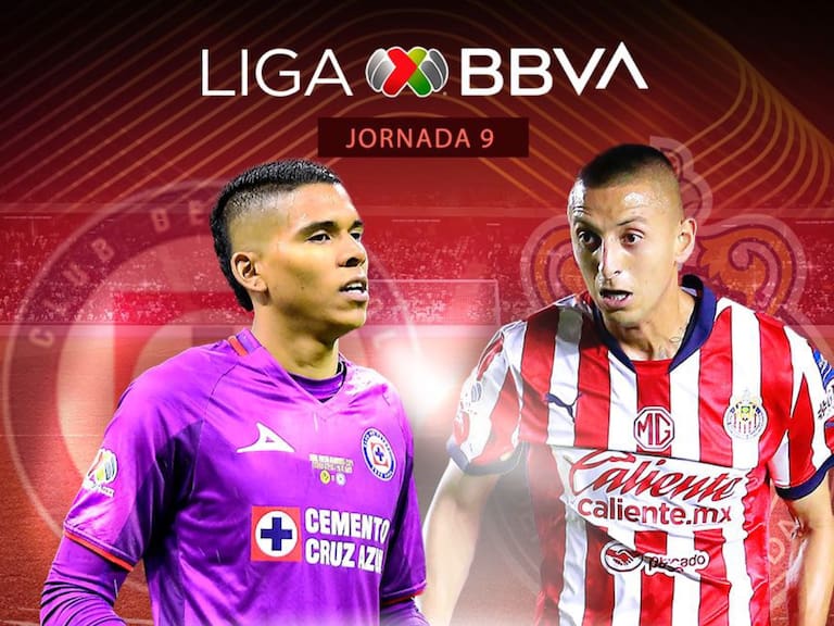 Cruz Azul vs Chivas: EN VIVO, dónde, cuándo y a qué hora ver el partido de la Jornada 9 del Apertura 2024