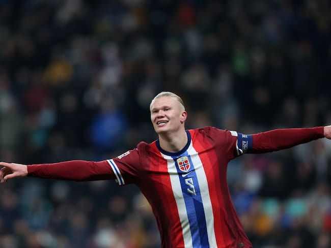 Erling Haaland rompe récord goleador con la Selección de Noruega