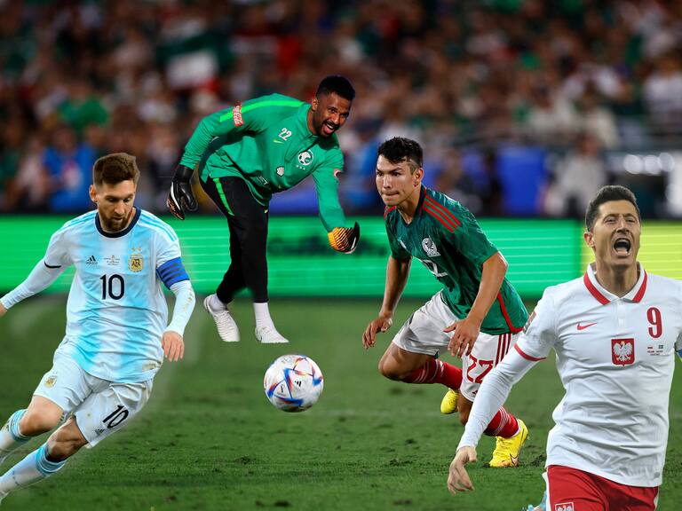 Argentina, Polonia, México y Arabia Saudita  se alistan para Qatar 2022