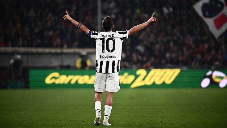 Paulo Dybala alcanza a Roberto Baggio en goles con la Juventus