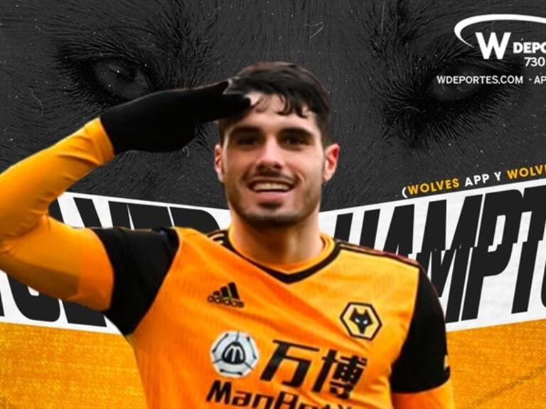 Pedro Neto Wolves. Foto: W Deportes