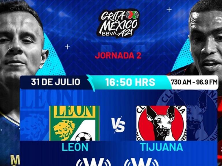 León vs Xolos . Foto: wdeportes