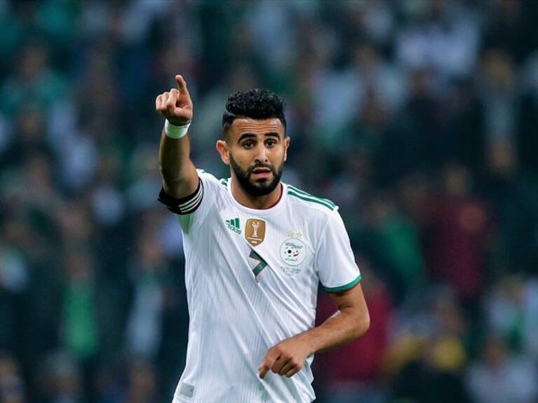 Riyad Mahrez Argelia. Foto: Getty Images