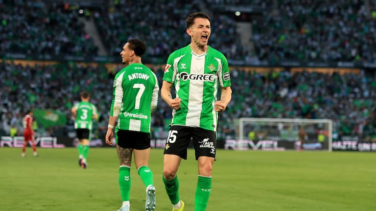 Fidalgo se estrena como goleador con el Betis en su regreso a La Liga