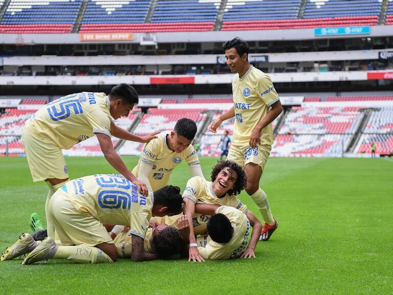 América sub-18 aniquiló a los Tuzos en la cancha del estadio Azteca