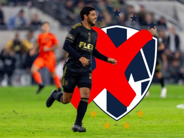 Carlos Vela descartado para jugar con Monterrey, pero ya tendría otra opción