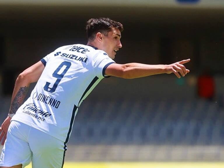 Juan Ignacio Dinenno Pumas. Foto: Getty Images