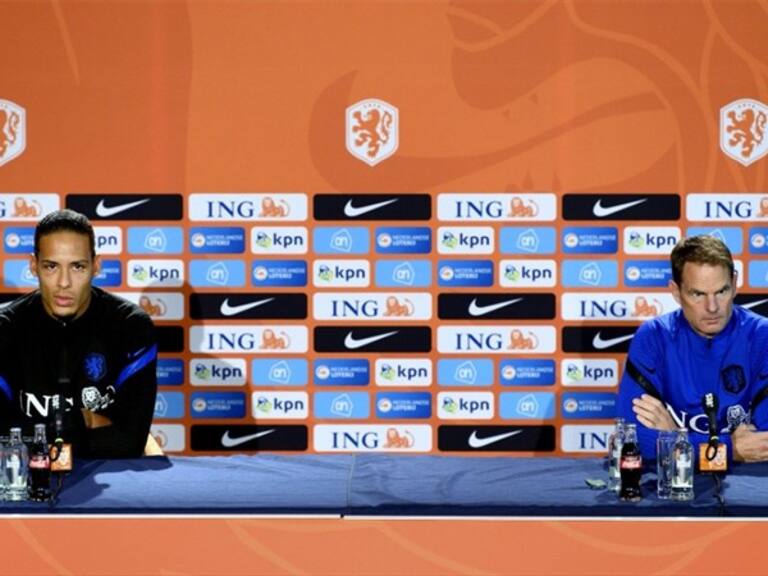 Van Dijk, Fran de Boer. Foto: Getty Images