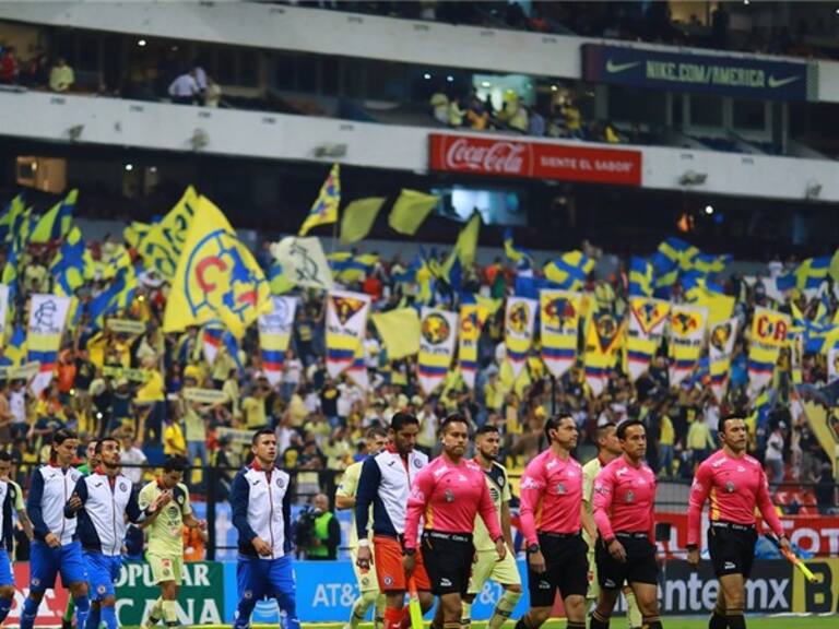 Cruz Azul vs América. Foto: GettyImages