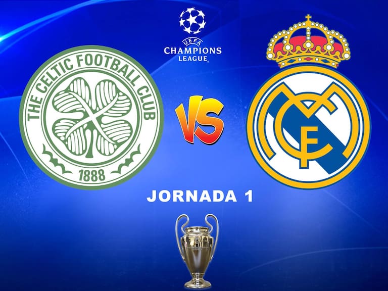Celtic vs Real Madrid, EN VIVO, Jornada 1, Champions League