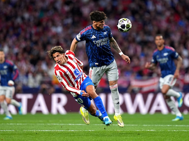 Atlético de Madrid y Arsenal empatan en Champions: Julián Álvarez y Gyökeres sentencian la ida