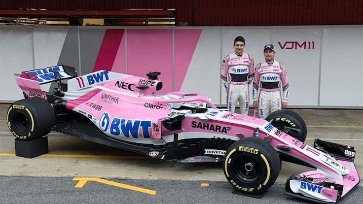 Force India presentó su coche y acuerdo con Pemex