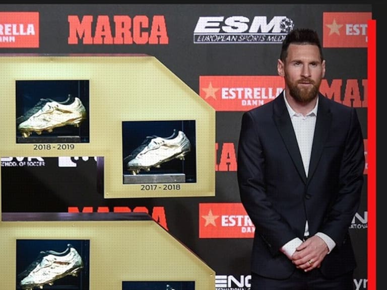 Lionel Messi ganó su sexta Bota de Oro . Foto: Getty Images
