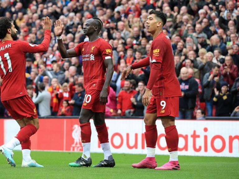 Mané, Salah y Firmino. Foto: GettyImages