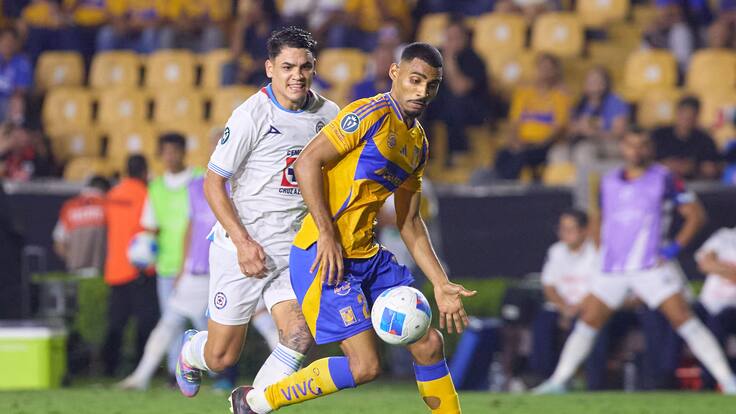 Cruz Azul dejó escapar la ventaja frente a Tigres en la Semifinal de la Concachampions