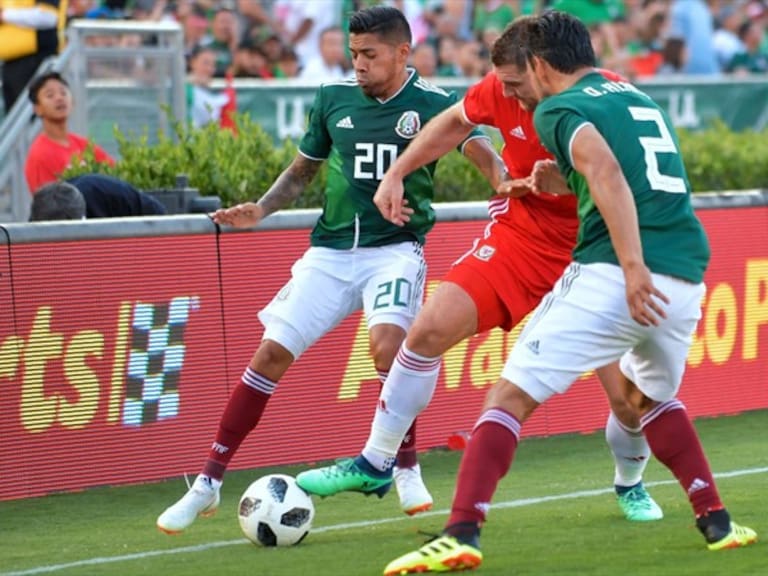 México no pudo ante Gales en juego amistoso. Foto: Getty Images