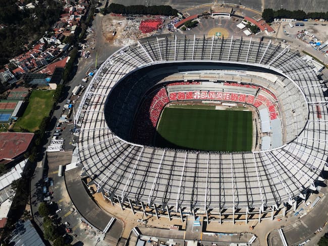 Estadio Azteca: Así luce la cubierta del Coloso de Santa Úrsula