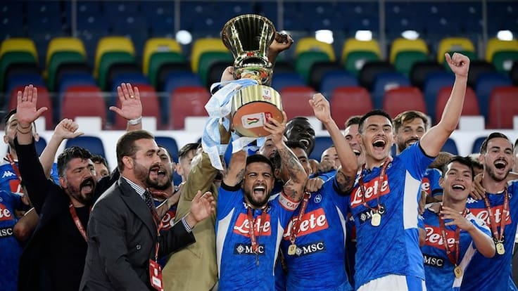 Sin &#039;El Chucky&#039;, Napoli es campeón de la Coppa Italia