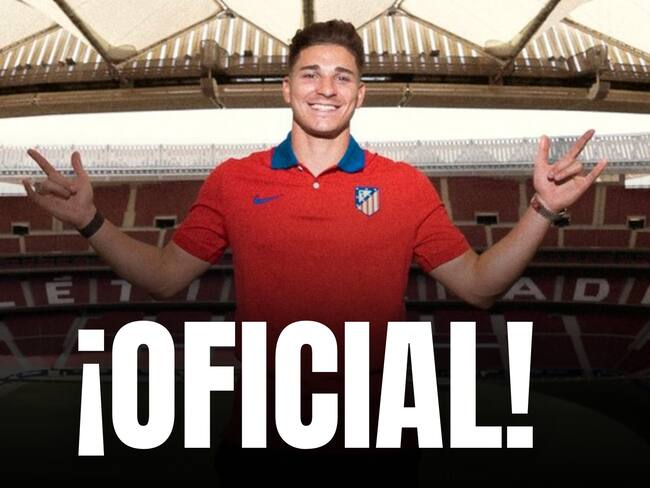 Julián Álvarez es nuevo jugador del Atlético de Madrid; ¡Segundo traspaso más caro en la historia de los colchoneros!