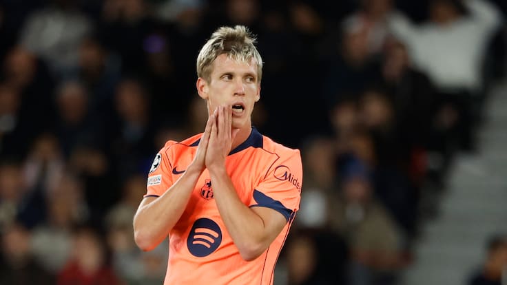 Dani Olmo se suma a las bajas del Barcelona para el Clásico