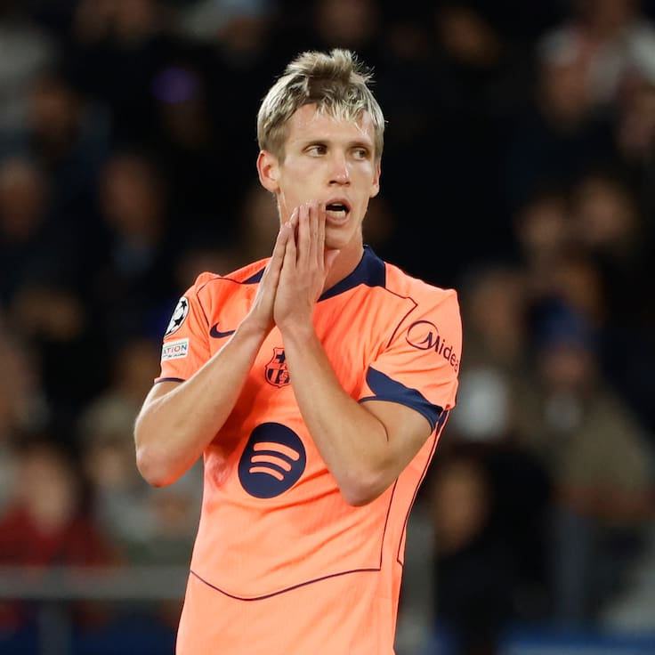 Dani Olmo se suma a las bajas del Barcelona para el Clásico