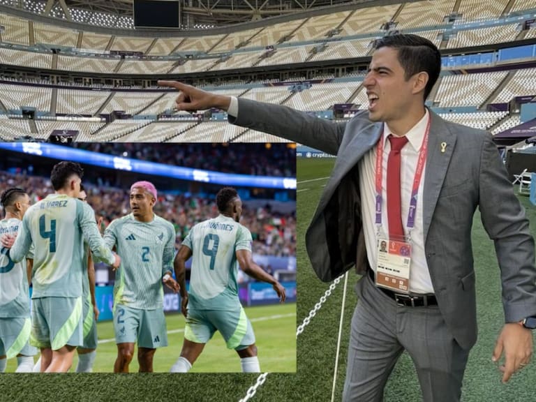 Andrés Vaca llama ‘Decepción Nacional’ a la Selección Mexicana en transmisión en vivo
