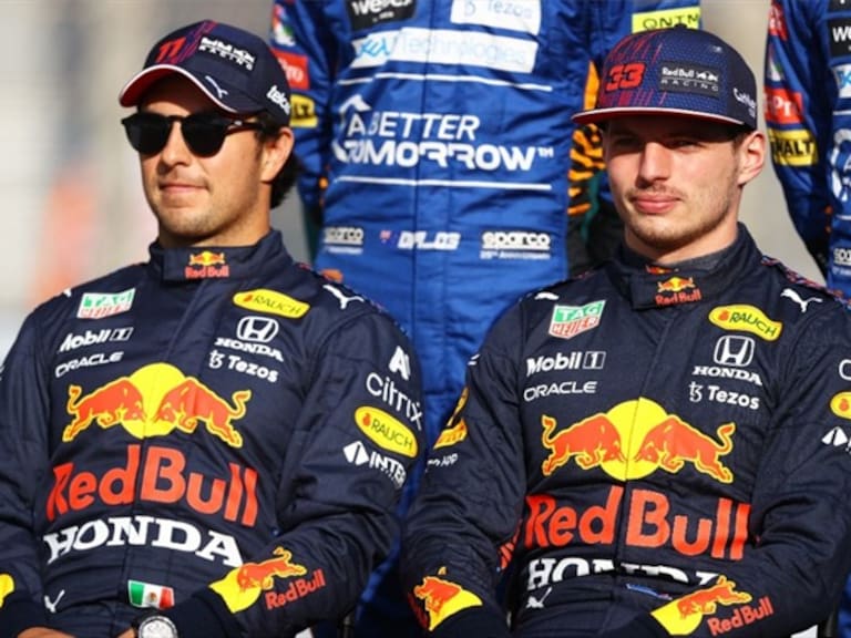 Los pilotos de Red Bull celebraron la navidad. Foto: getty