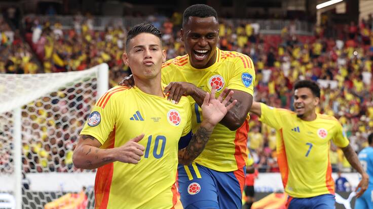 ¡Colombia quiere el título! Los cafeteros golearon a Panamá y van directo a semifinales