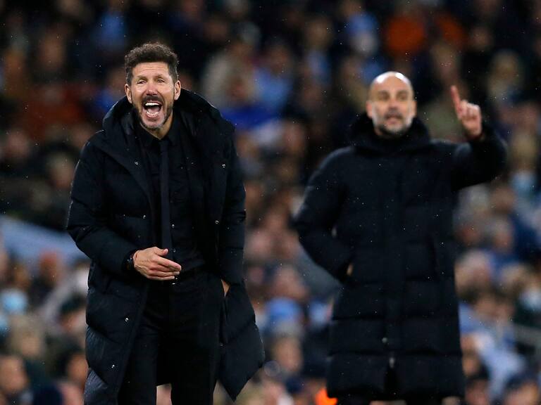 Cholo Simeone respondió la bomba de Pep sobre su estilo de juego
