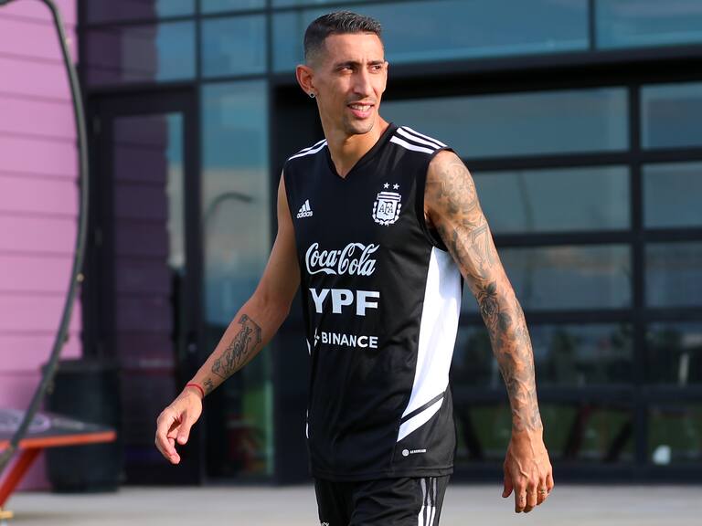 Ángel Di María se alista para volver con todo y disputar la Copa del Mundo de Qatar 2022 con Argentina