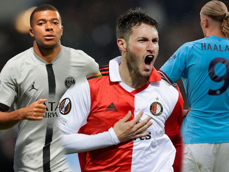 Santiago Giménez, el mejor promedio de gol que Haaland y Mbappé en Europa y no irá al Mundial