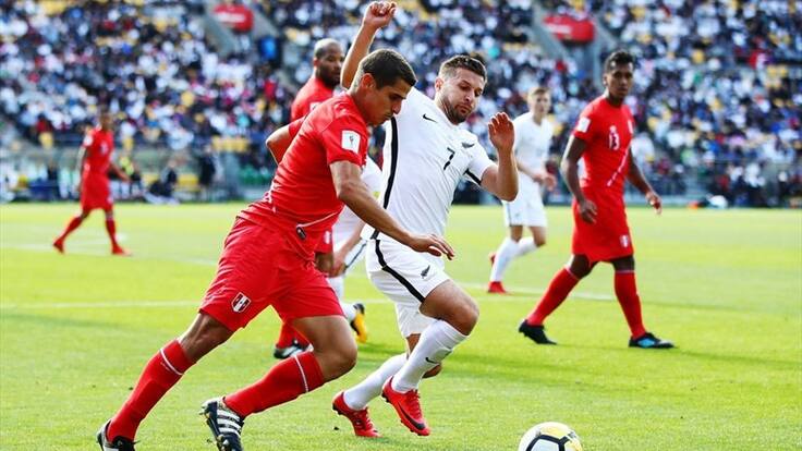 Perú sacó un empate sin goles de Nueva Zelanda