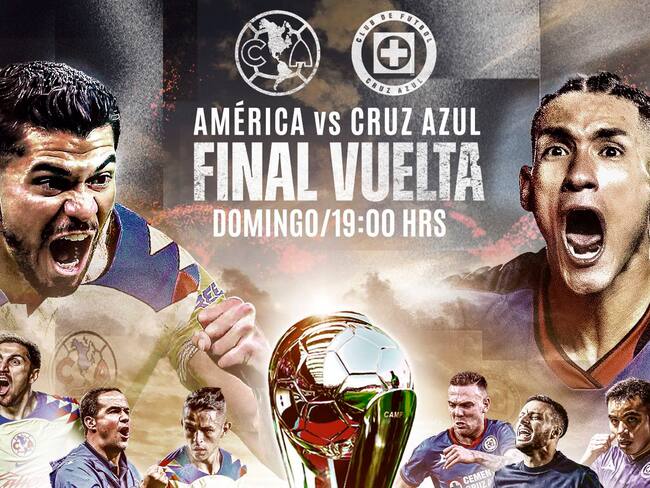 América vs Cruz Azul, EN VIVO, Final Liga MX, horario, canal y dónde ver 26 de mayo