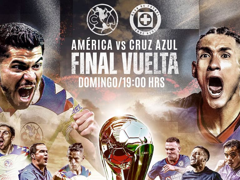 América vs Cruz Azul, EN VIVO, Final Liga MX, horario, canal y dónde ver 26 de mayo