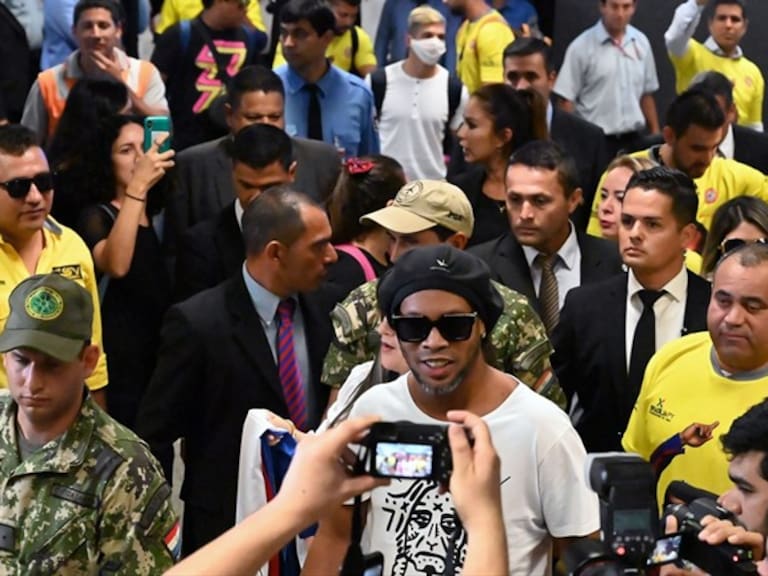 Ronaldinho se encuentra en prisión en Paraguay . Foto: Getty Images